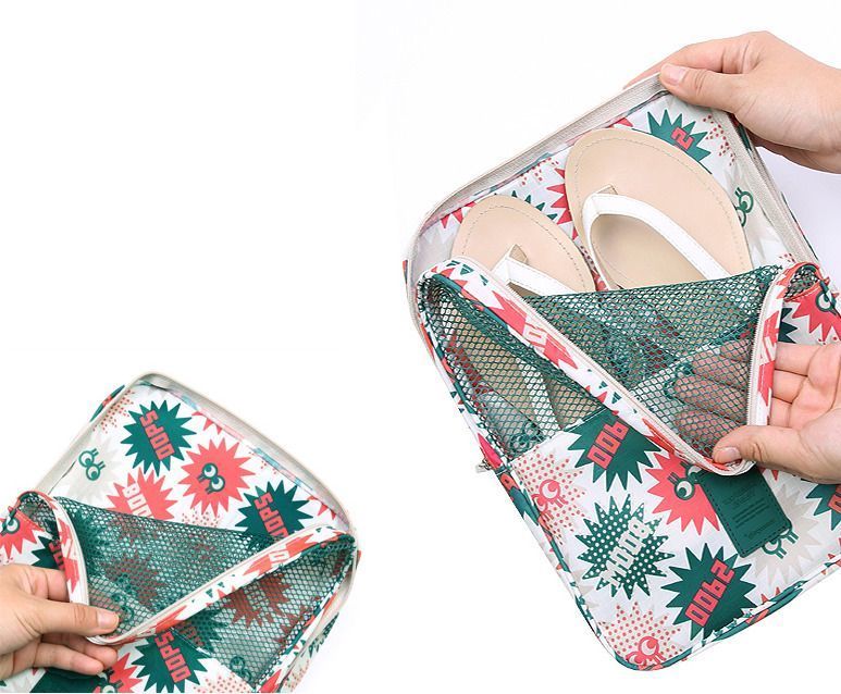 Monopoly Pattern Shoe Pouch v2