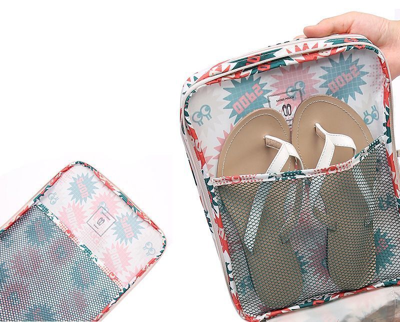 Monopoly Pattern Shoe Pouch v2