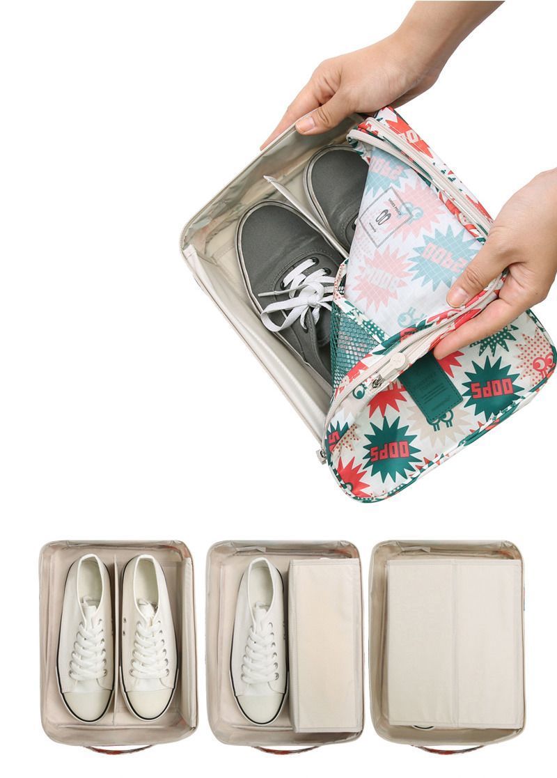 Monopoly Pattern Shoe Pouch v2