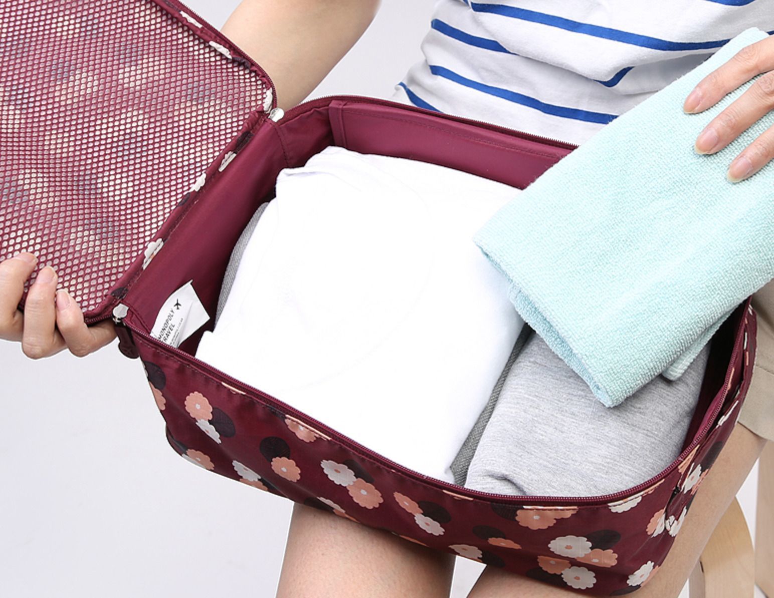Monopoly Pattern Shoe Pouch v2