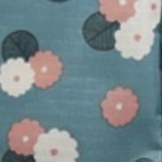 Monopoly Pattern Shoe Pouch v2, Daisy Mint