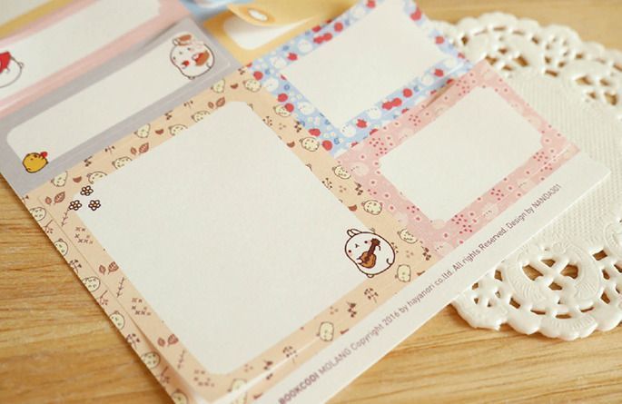 Molang Deco Sticker Set