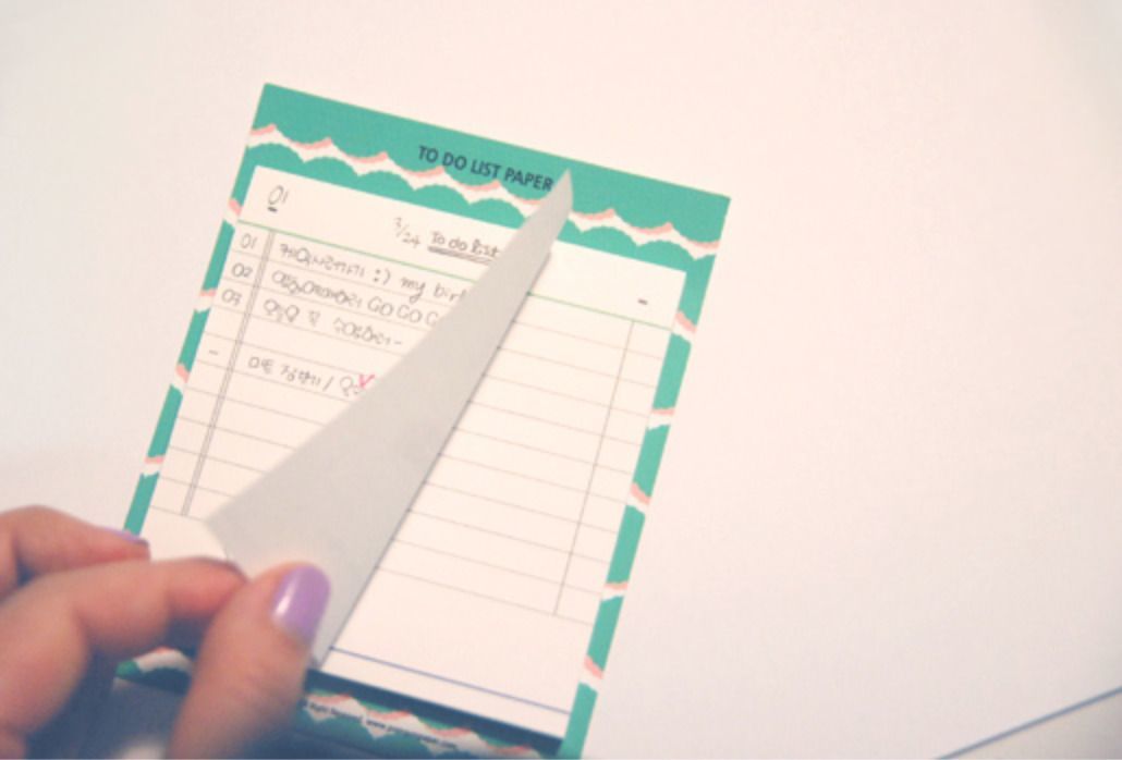 To Do List Sticky Note