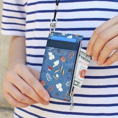 Willow Story Card Zipper Wallet & Strap Set - Image 1