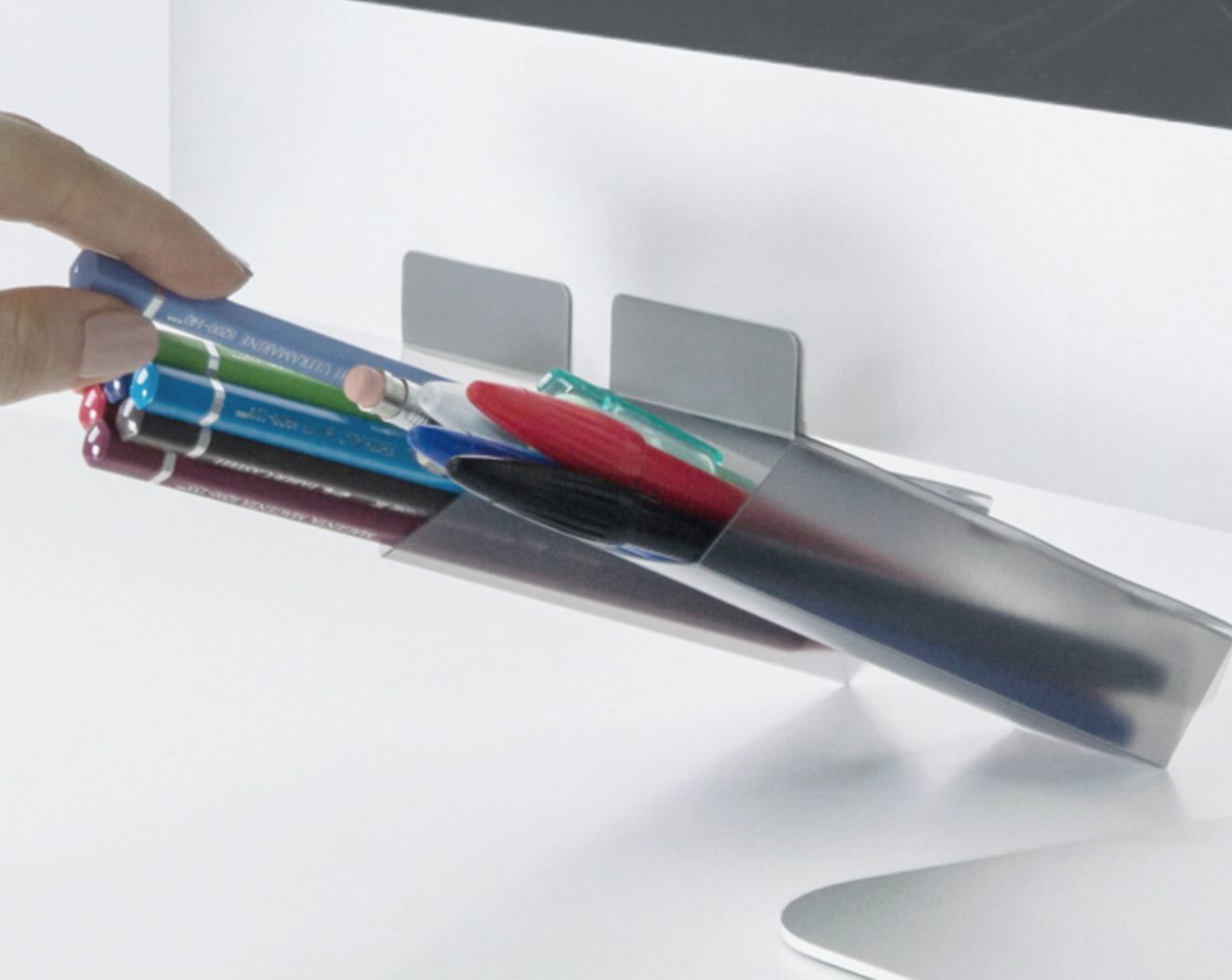 Attachable Square Pen Holder