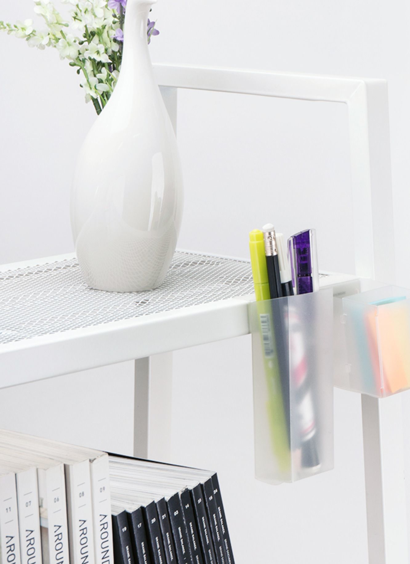 Attachable Square Pen Holder