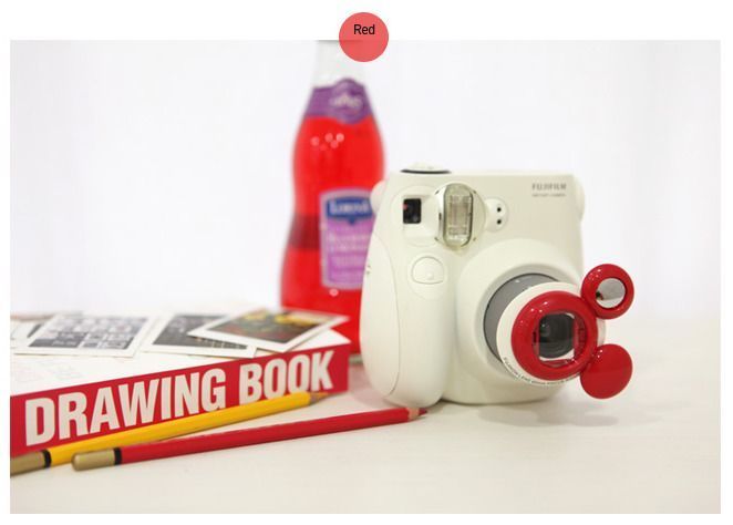 Mickey Mouse Fuji Instax Mini 7 Close Up Lens
