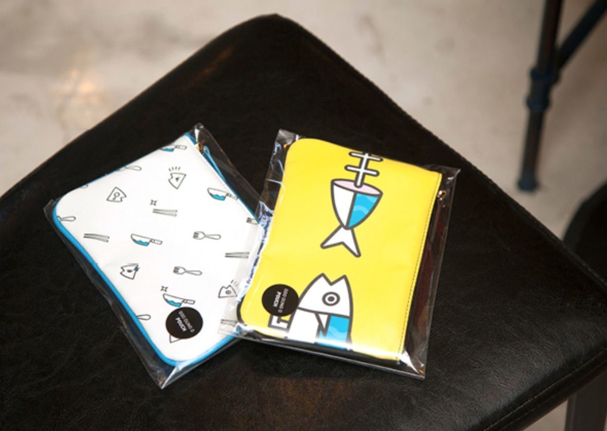 MochiThings Mackerel Fish Pouch