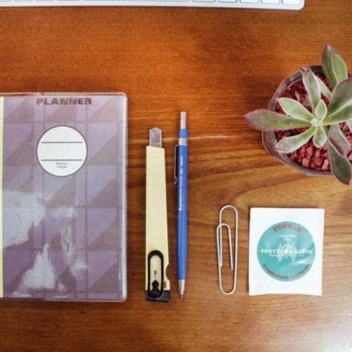 Purple Vintage Planner