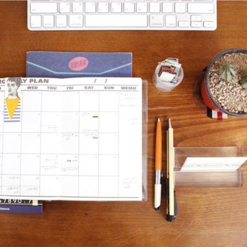 Purple Vintage Planner