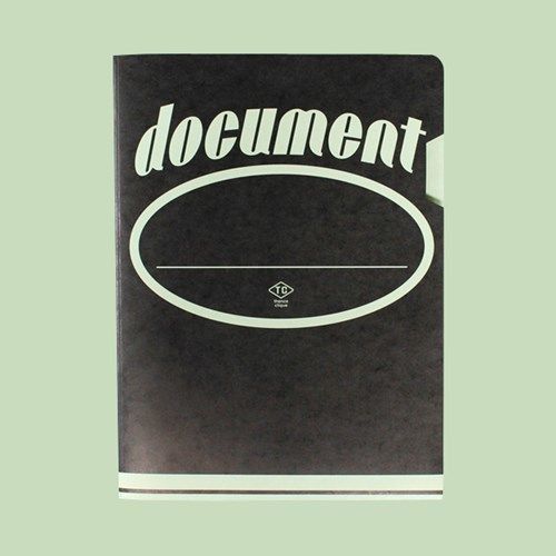 Vintage A4 Document Folder - Image 1