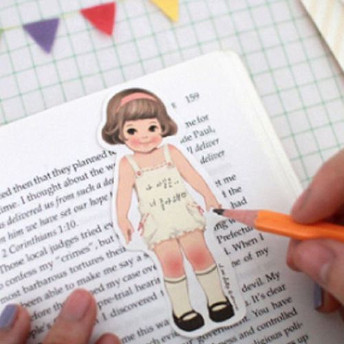 Paper Doll Sticky Note Set - Image 2