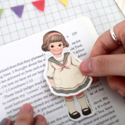 Paper Doll Sticky Note Set - Image 3