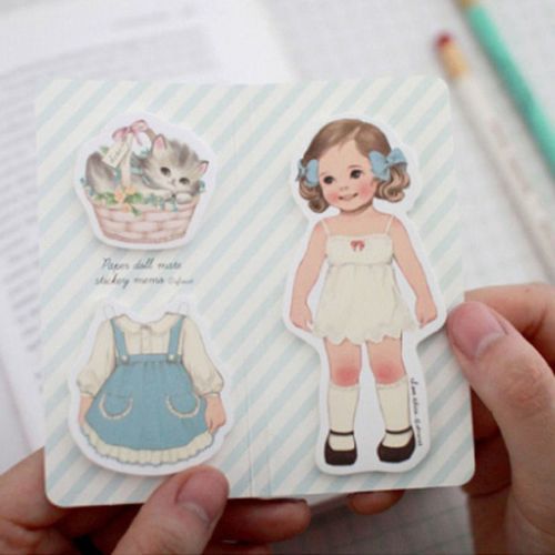 Paper Doll Sticky Note Set - Image 7