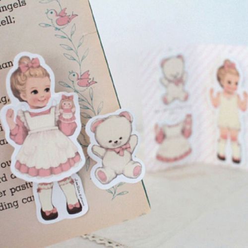 Paper Doll Sticky Note Set - Image 12