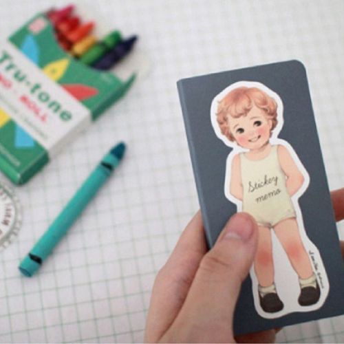 Paper Doll Sticky Note Set - Image 8