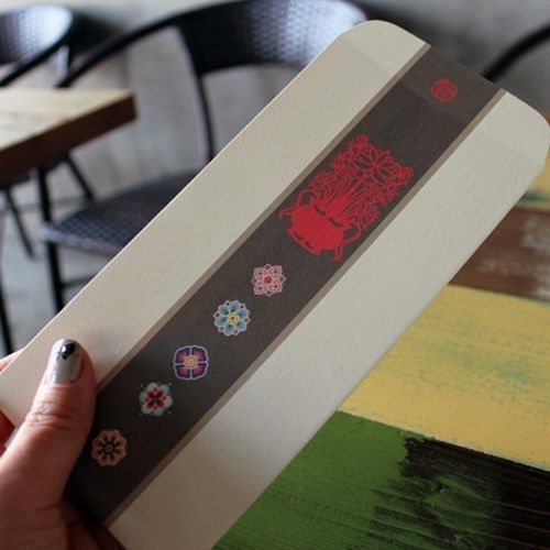 Lotus Flower Gift Envelope Set