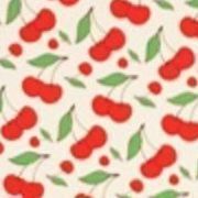 Pattern Memo Book, Classic Red Cherry