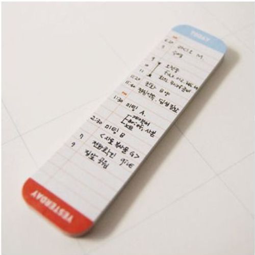 Daily Schedule Sticky Note - Image 1