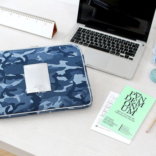 Basic Denim 13in Laptop Pouch - Image 1