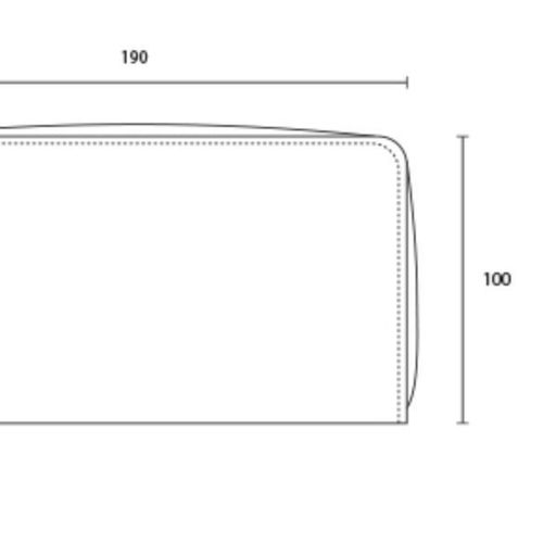 Gold Ribbon Long Zipper Wallet - Image 4