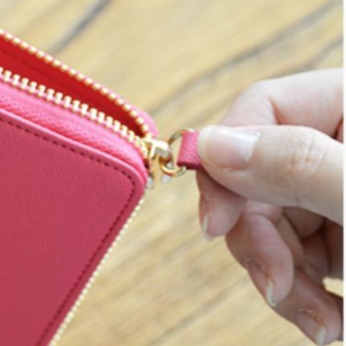 Gold Ribbon Long Zipper Wallet - Image 24