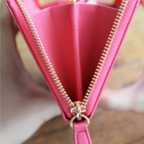 Gold Ribbon Long Zipper Wallet - Image 23