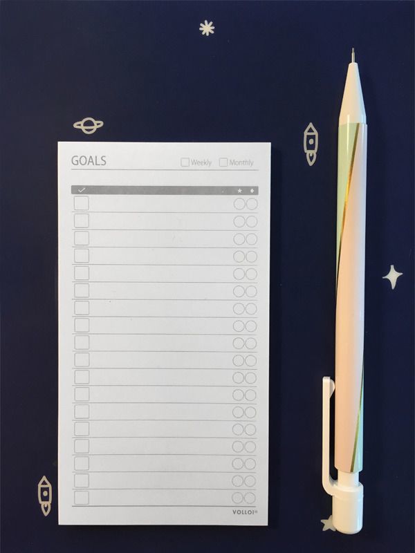 MochiThings: Goals Sticky Note