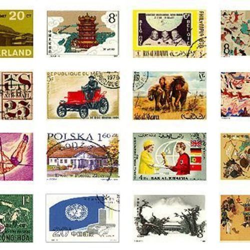 MochiThings: Europe Stamp Sticker Set