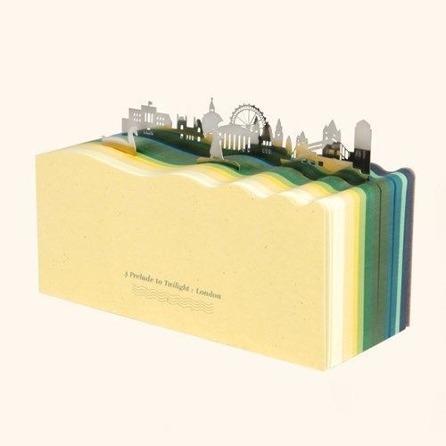 London Bookmark & Notepad Set