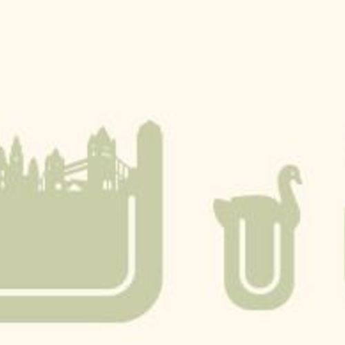 London Bookmark & Notepad Set