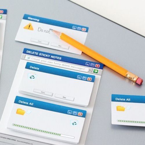 MochiThings Delete Sticky Note Set