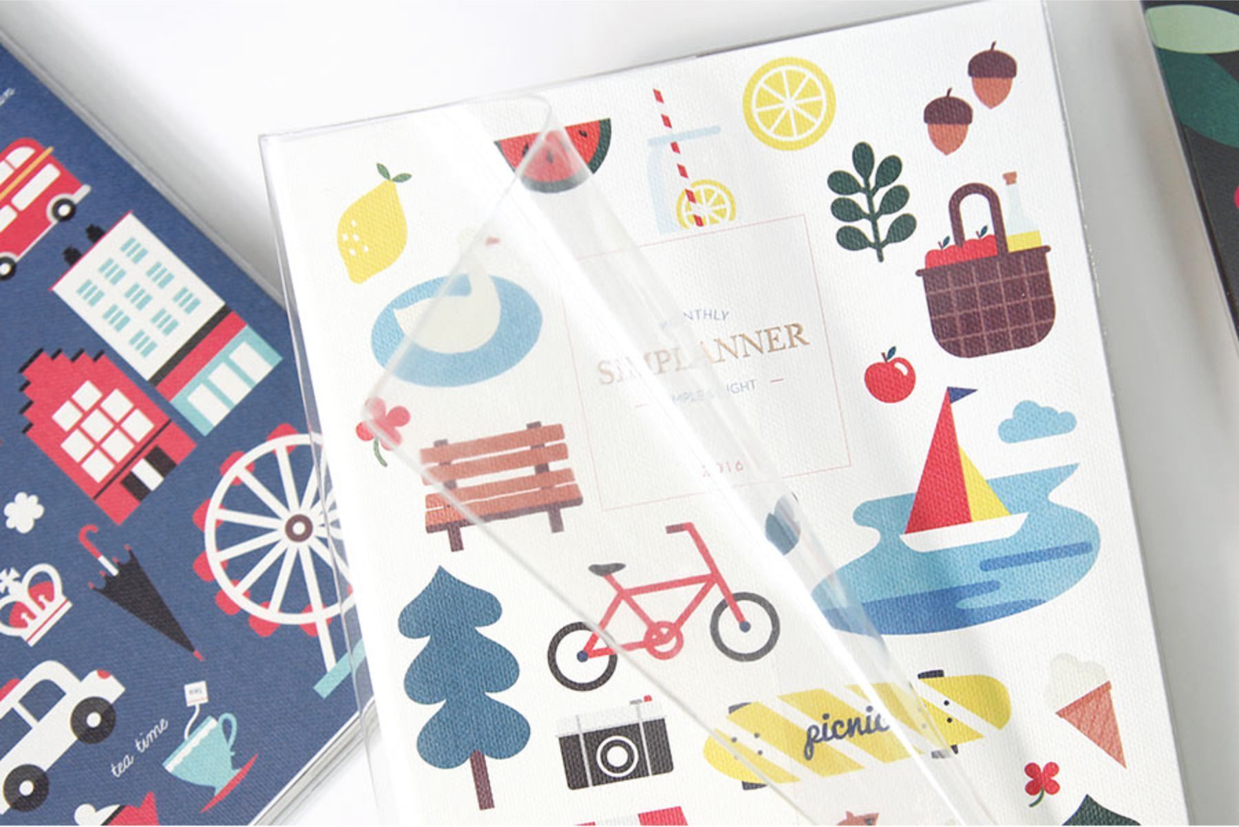 2016 Small Pattern Monthly Planner