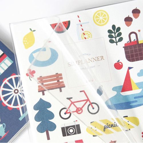 2016 Small Pattern Monthly Planner - Image 4