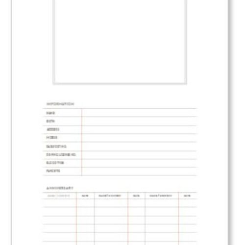 2016 Small Pattern Monthly Planner - Image 20