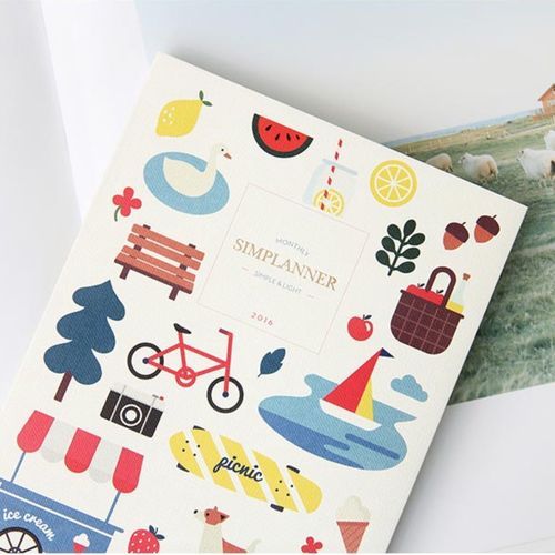 2016 Small Pattern Monthly Planner - Image 25