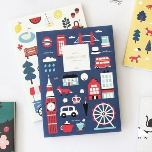 2016 Small Pattern Monthly Planner - Image 26