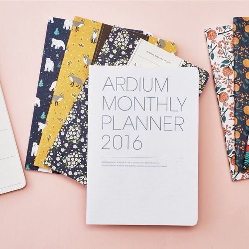 2016 Ardium Monthly Planner - Image 1