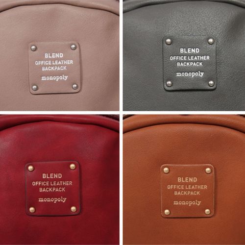 Blend Office Leather Backpack