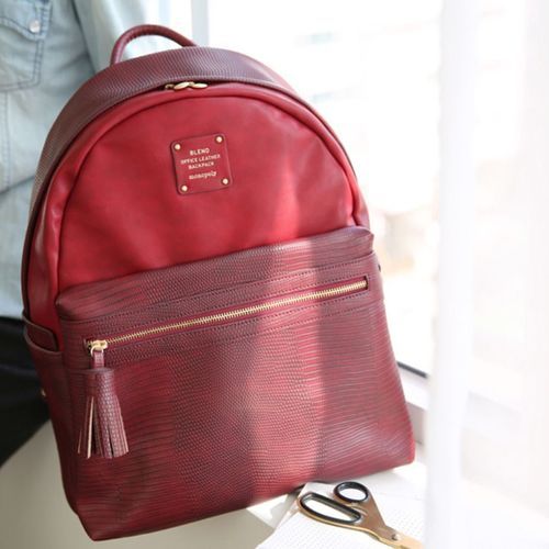 Blend Office Leather Backpack