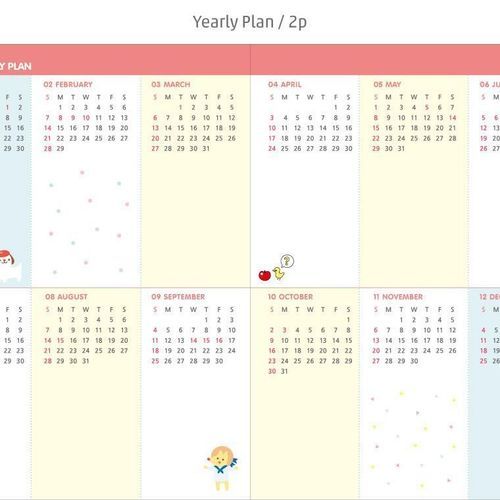 2016 Hello Little Coco Diary Scheduler - Image 8