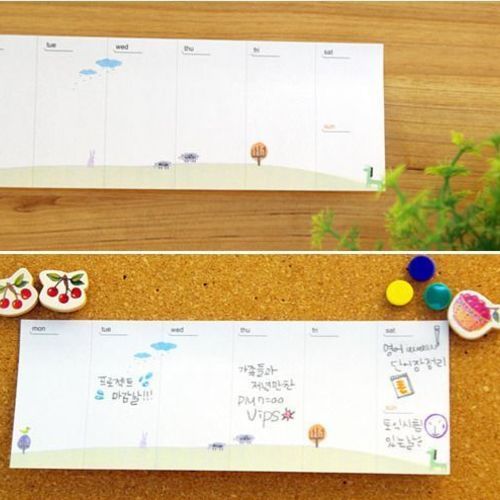 Pony Weekly Schedule Sticky Note - Image 4