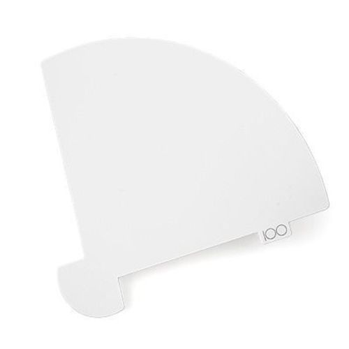 Simple White Handy Fan - Image 2
