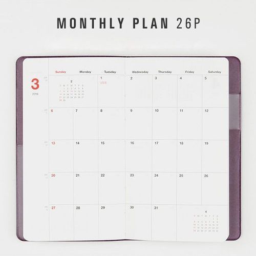 2016 Table Talk Mini Weekly Planner - Image 13
