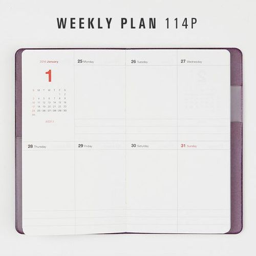 2016 Table Talk Mini Weekly Planner - Image 14