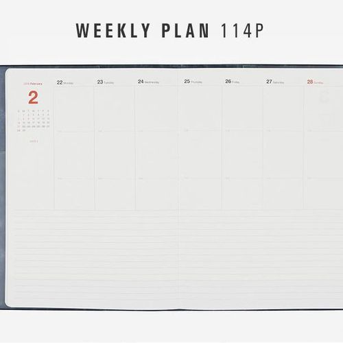 2016 Table Talk A5 Weekly Planner