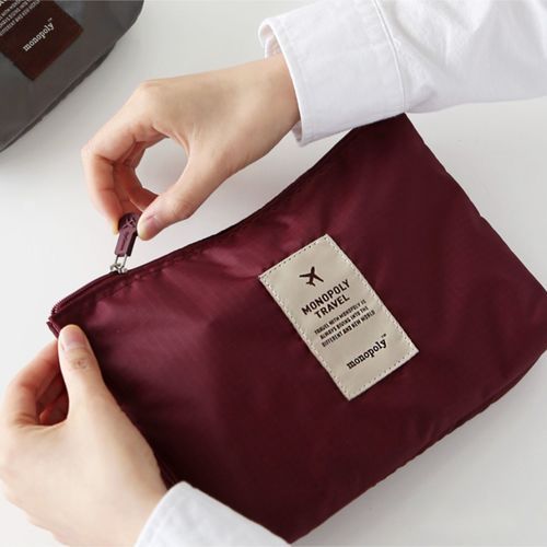 Large Monopoly Mesh Pouch