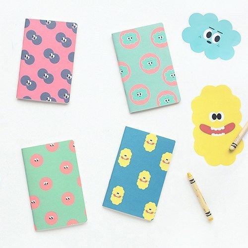 Simsimi Note Book MochiThings: SOM SOM Mini Notebook