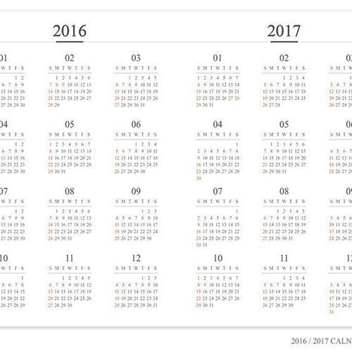 Official Pocket Monthly Planner
