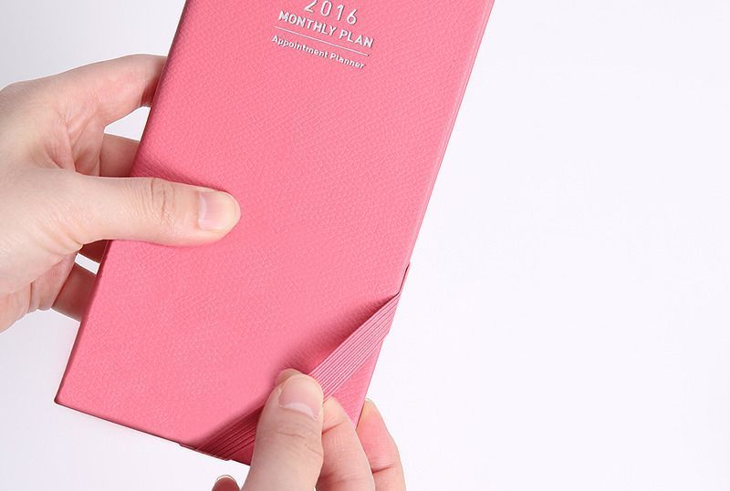 2016 Small Monthly Appointment Planner